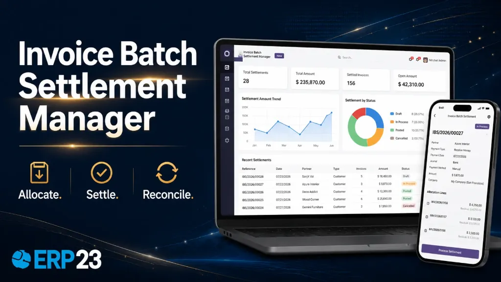 Invoice Batch Settlement Manager