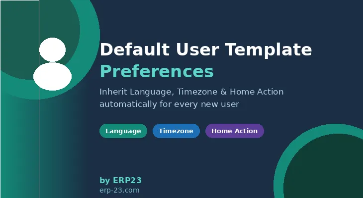 Default User Template Preferences